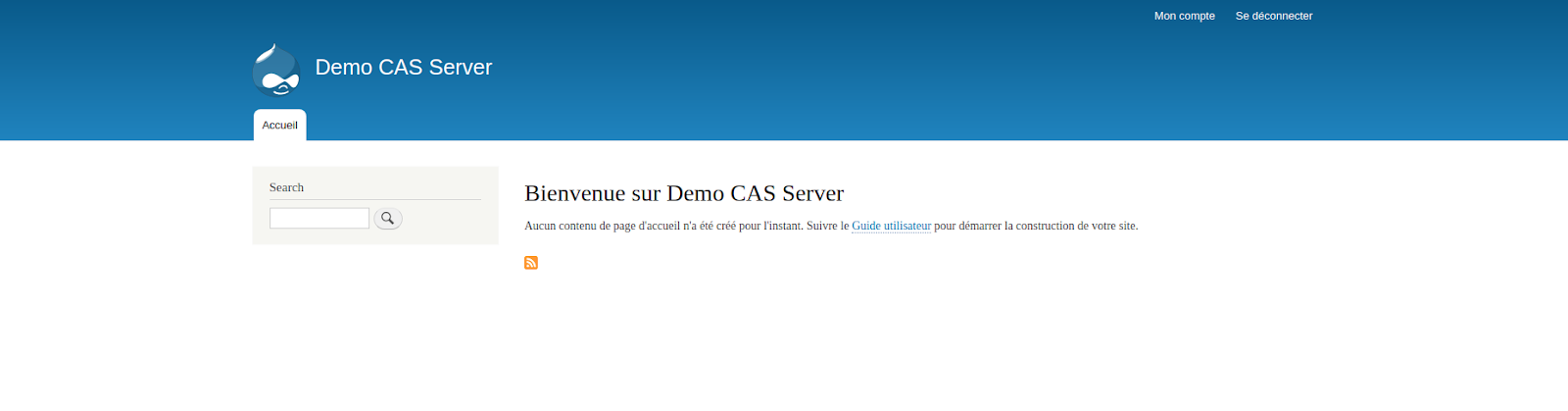 page accueil CAS